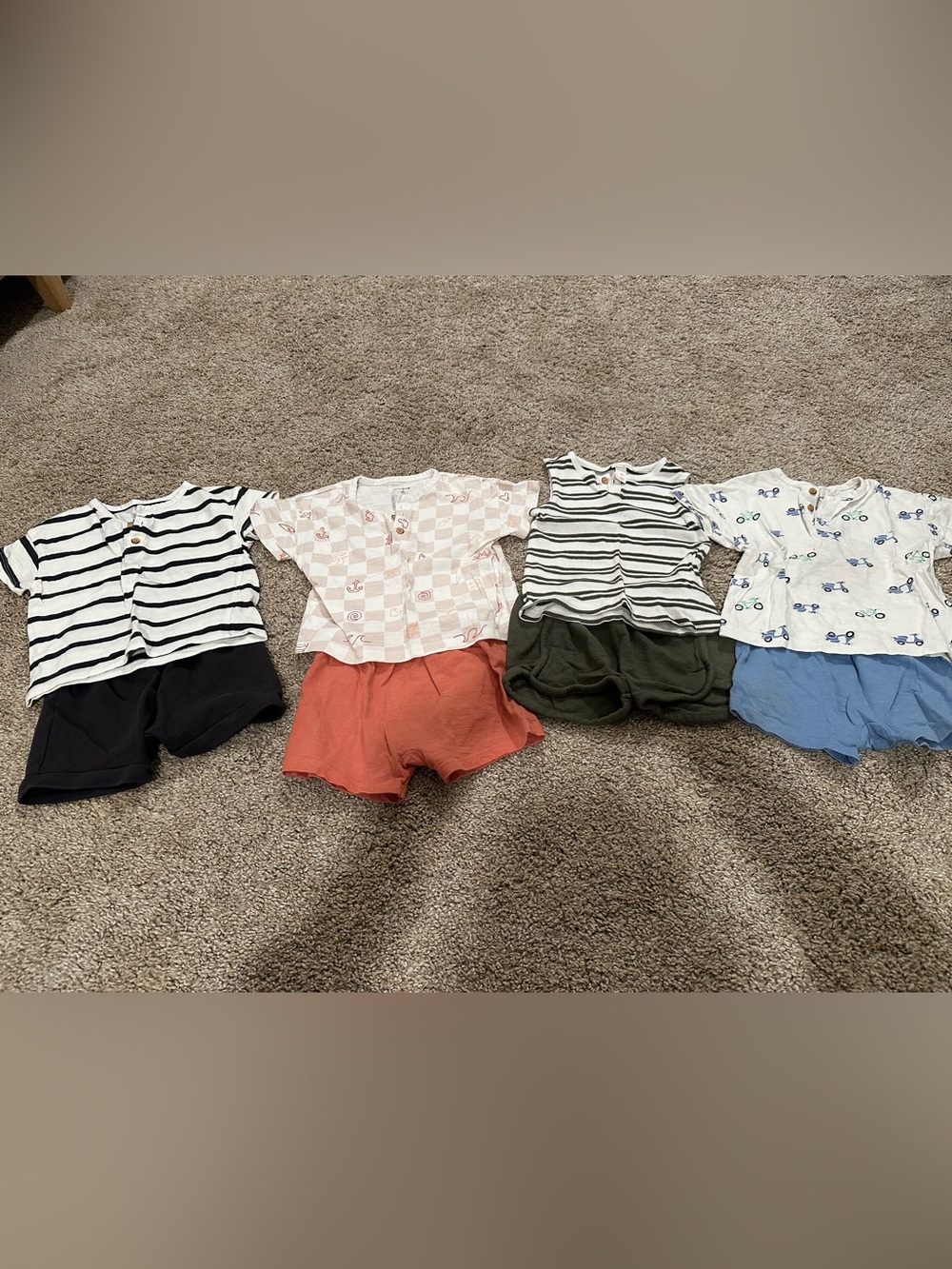 Cat & Jack 18 mth short sets
